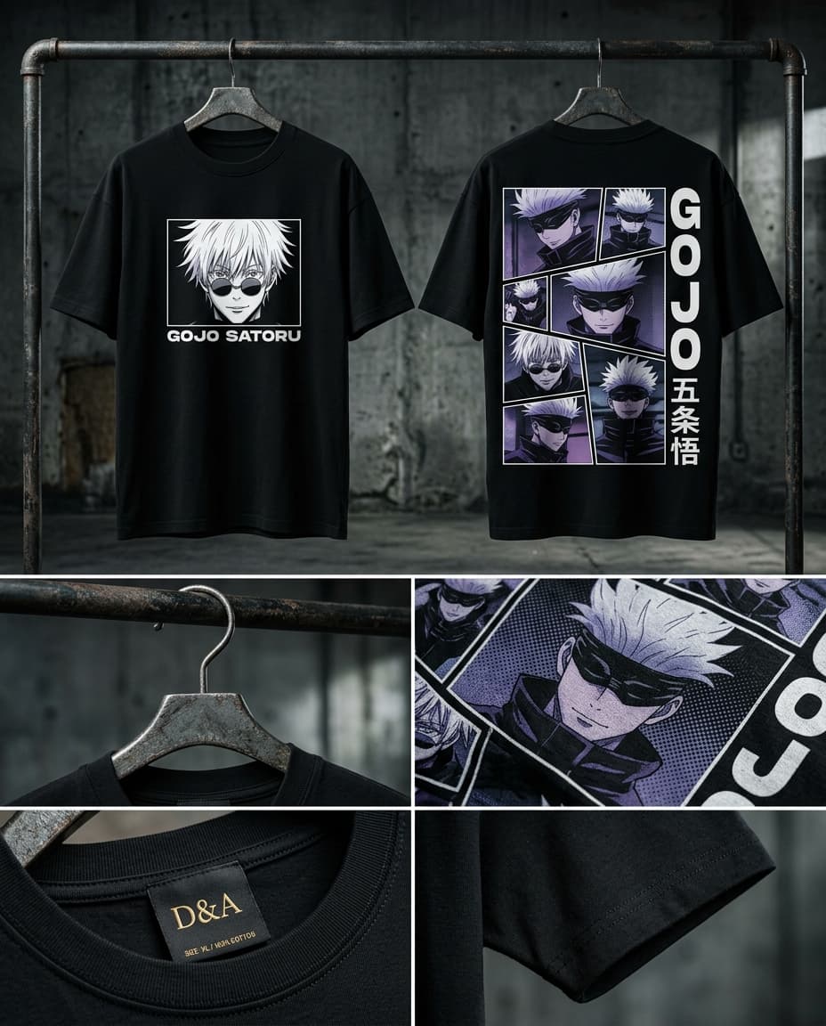 GOJO SATORU ANIME T-SHIRT