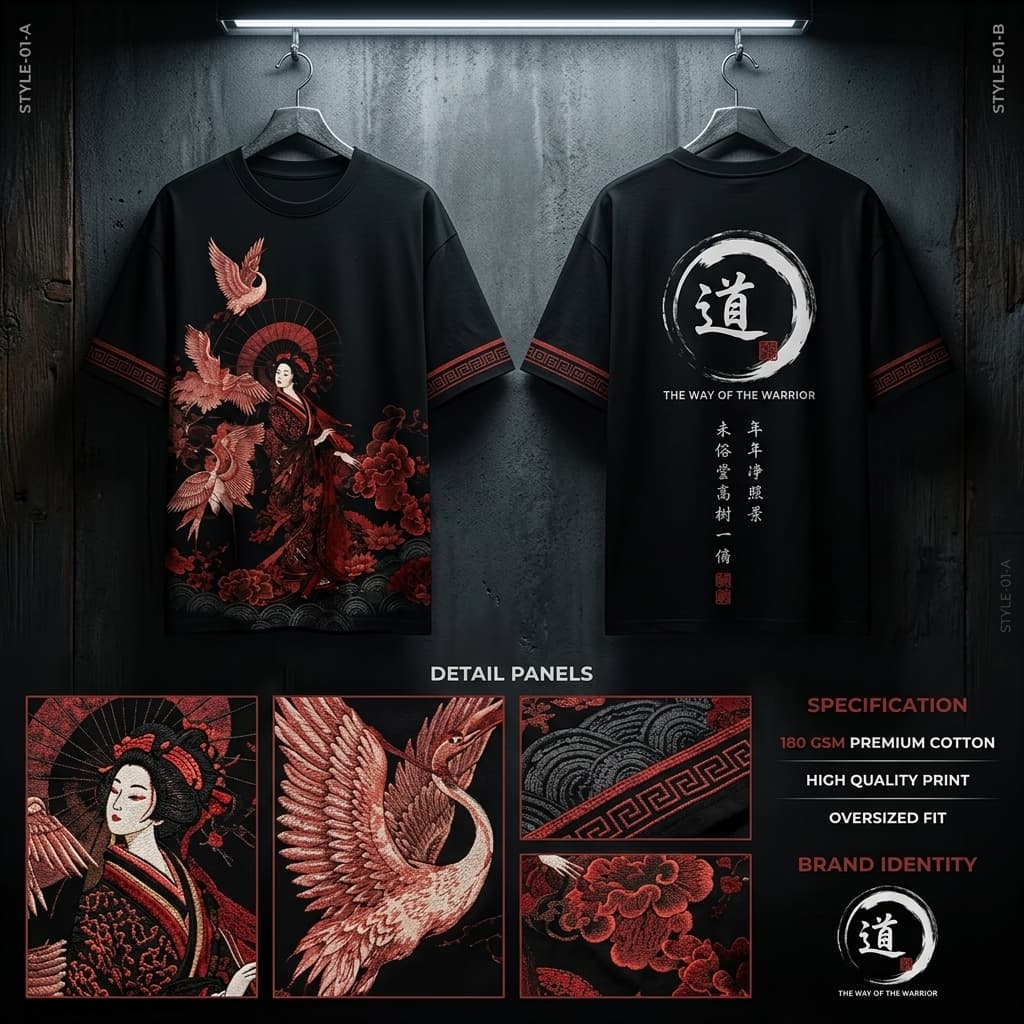 Graphic Print Korean Aesthetic T-Shirt