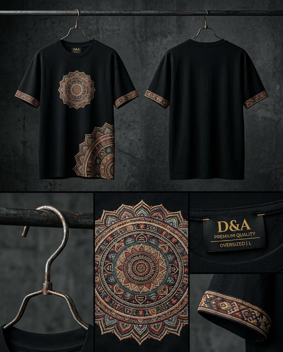 Royal Tapestry Graphic T-Shirt