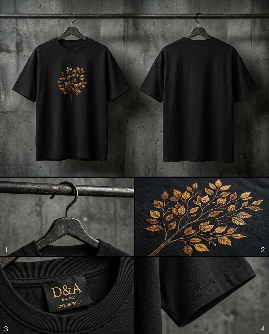 Simple Tree Graphic T-Shirt
