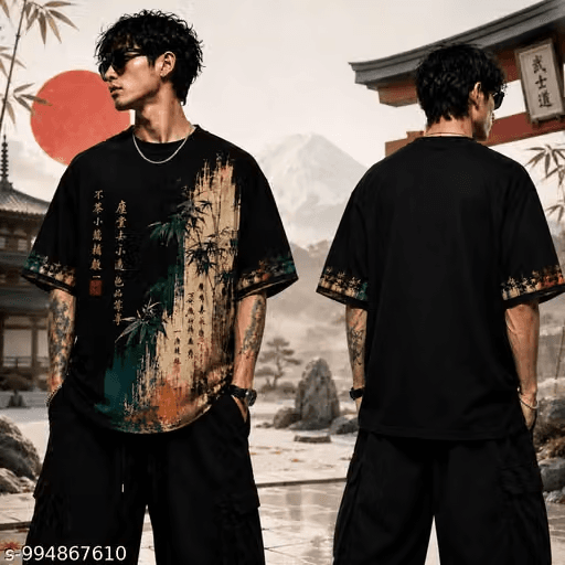 Zenith Sumi-E Oversized Tee